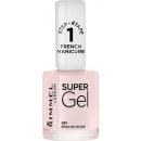 Rimmel London Super Gel French Manicure lak na nehty 091 English Rose 12 ml