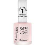 Rimmel London Super Gel French Manicure lak na nehty 091 English Rose 12 ml – Zboží Dáma