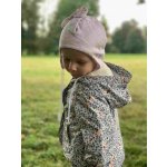 New Baby Kojenecká bavlněná čepička s mašličkou NUNU bílá – Sleviste.cz