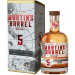 Martin´s Barrel 5y single malt peated whisky 43,3% 0,7 l (karton) – Hledejceny.cz