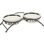 Trixie Set keramických misek se stojánkem 2 x 2,6 l/25 cm – Zboží Dáma