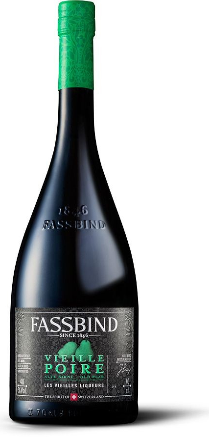 Fassbind Vieille Poire Stařená Hruška 40% 0,7 l (holá láhev)