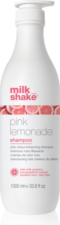 Milk Shake Pink Lemonade tónovací šampon pro blond vlasy Pink 1000 ml