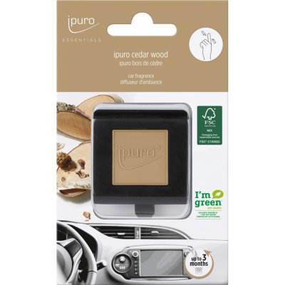 Ipuro Osvěžovač vzduchu do auta Essentials, Cedar Wood, 1 ml – Sleviste.cz