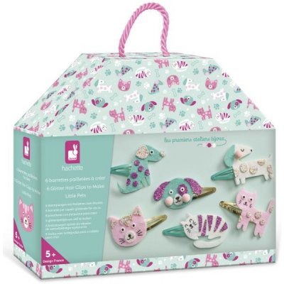 Janod Výroba šperků Sponky do vlasů Mláďátka 6 ks – Zboží Mobilmania