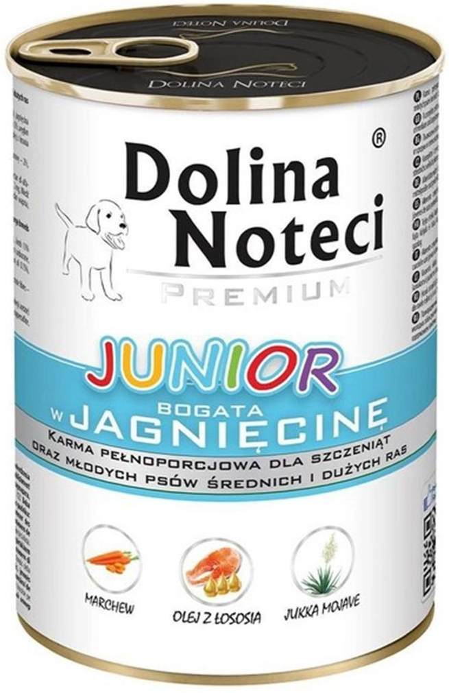 Dolina Noteci Premium Junior Dog Rich in Lamb 400 g