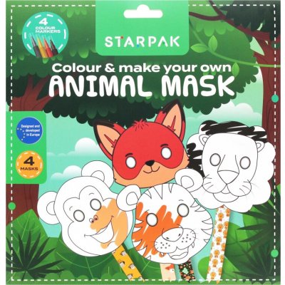 CreativeToys Sada zvířecích masek – Hledejceny.cz