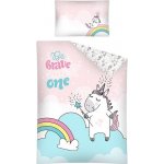 Detexpol povlečení Jednorožec Duha 100x135 cm 40x60 cm – Zboží Dáma