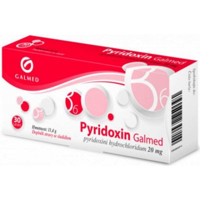 Galmed Pyridoxin 20 mg 30 tablet – Hledejceny.cz