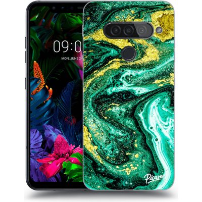 Pouzdro Picasee silikonové LG G8s ThinQ - Green Gold čiré – Zbozi.Blesk.cz