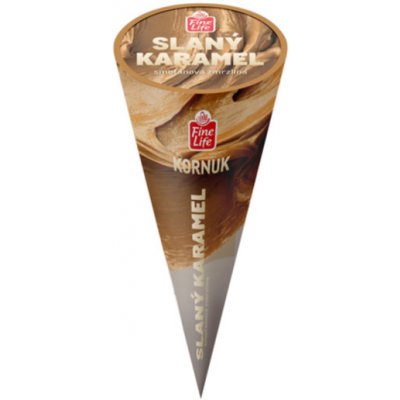 Fine Life Kornuk slaný karamel smetana 120 ml – Zboží Dáma