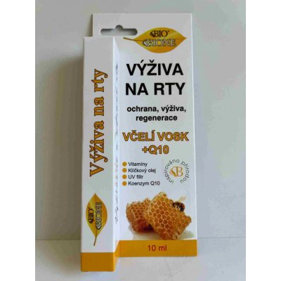 BIONE Výživa na rty med + Q10 10 ml – Hledejceny.cz