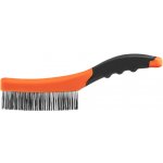 NEO TOOLS Drátěný kartáč, ocelový drát, 4x16 řad 39-010 – Zbozi.Blesk.cz