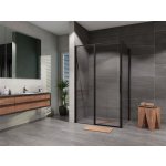 Lansanit Sprchový kout TADAO Black line 1400x1000 mm, čiré sklo – Zbozi.Blesk.cz