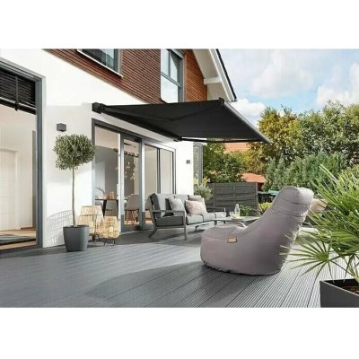 Sunfun Kazetová markýza Elba, černá, 5 x 3,5 m 535NMONOI562 – Zboží Mobilmania