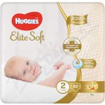 HUGGIES Elite Soft 2 4-6 kg 82 ks – Zboží Mobilmania