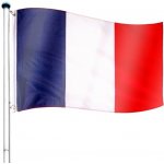 Tuin 60931 Vlajkový stožár vč. vlajky Francie 6,50 m