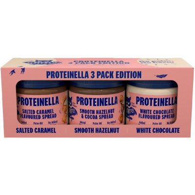 HealthyCo Proteinella pack edition 3 x 200 g – Zboží Mobilmania