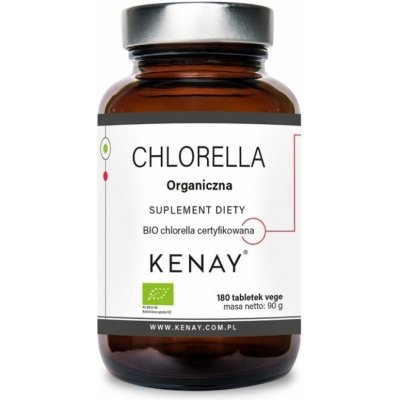 Kenay Chlorella BIO chlorella vulgaris 180 tablet – Hledejceny.cz