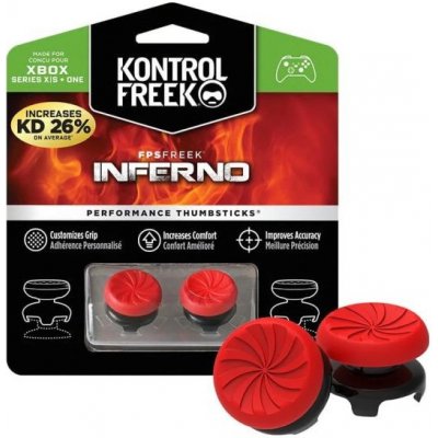 KontrolFreek Inferno (Orange) Xbox One X/S Extended Controller Grip Caps – Zboží Živě