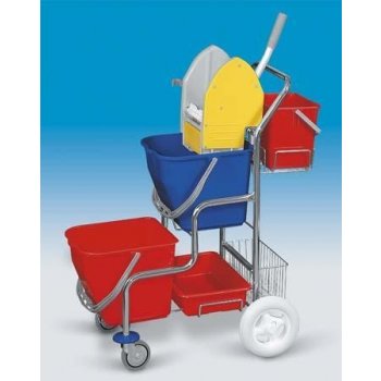 Eastmop Kamzík úklidový vozík košík + vědro 6 l 21009K6