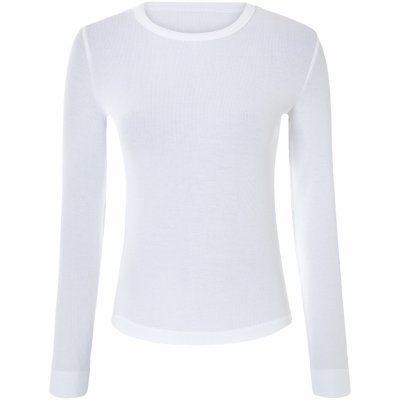 esmara Dámské triko s dlouhými rukávy bílá – Zboží Dáma