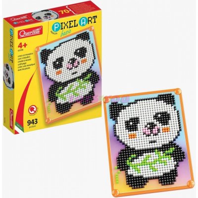 Quercetti Pixel Art Basic - Panda 00768 – Zboží Mobilmania