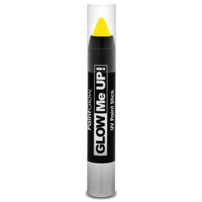 Tužka na obličej UV neon 3,5 g žlutá yellow