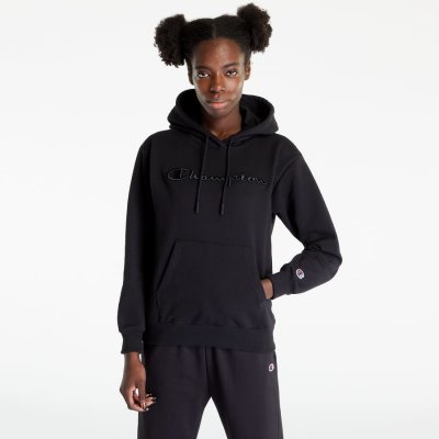 Champion Hooded sweatshirt Black – Zboží Mobilmania