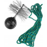 Geko Kartáč komínový kulatý 150 mm závaží 1,3 kg lano 10 m – HobbyKompas.cz