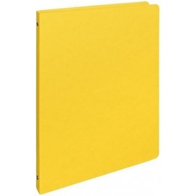 HIT OFFICE Kroužkový pořadač Prešpán A4 2 cm 4kr. žlutý – Zboží Živě