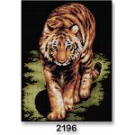 Stoklasa Vyšívací předloha 70243 2196, tygr, hnědá, 30x40cm