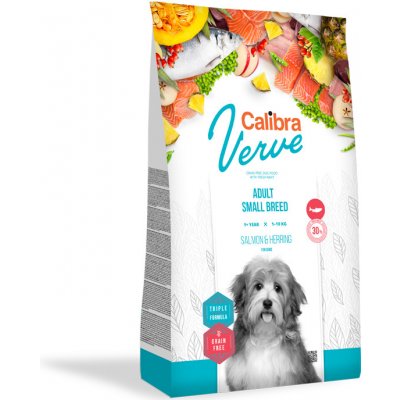 Calibra Dog Verve GF Adult Small Salmon&Herring 6 kg – Sleviste.cz