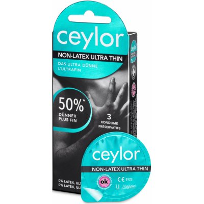 Ceylor Non-Latex Ultra Thin 3ks – Hledejceny.cz