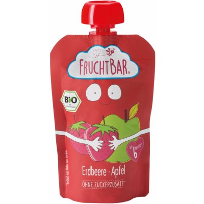 FRUCHTBAR Bio s jablkem a jahodou 100 g – Zbozi.Blesk.cz