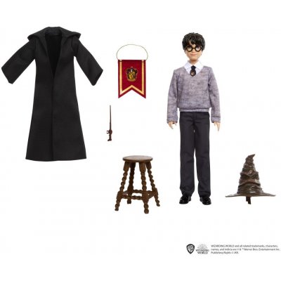 Mattel HP PANENKA HARRY POTTER A MOUDRÝ KLOBOUK – Zboží Mobilmania