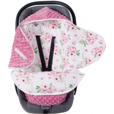 Miracle Baby Zavinovací deka do autosedačky růžová – Zboží Mobilmania
