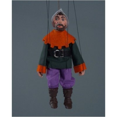 Mašek umělecká výroba Loutka sádrová Zbrojnoš 20 cm – Zboží Dáma