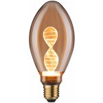 Paulmann 28884 Helix Inner Glow, zlatá dekorativní žárovka E27 LED 3,5W 1800K, 7,5cm – Hledejceny.cz