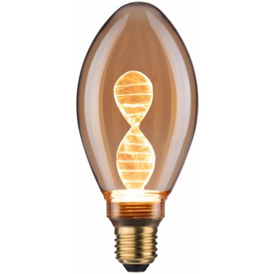 Paulmann 28884 Helix Inner Glow, zlatá dekorativní žárovka E27 LED 3,5W 1800K, 7,5cm – Hledejceny.cz