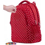 Pixie Crew červená látka s bílými puntíky – Zbozi.Blesk.cz