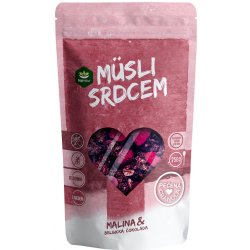 TOPNATUR Müsli srdcem Malina&Belg.čokoláda 250g