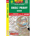Okolí Prahy sever mapa 1:40 000 č. 418 – Hledejceny.cz