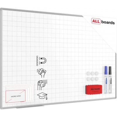 Allboards TE1510KR Suchostíratelná tabule 150 × 100 cm – Hledejceny.cz