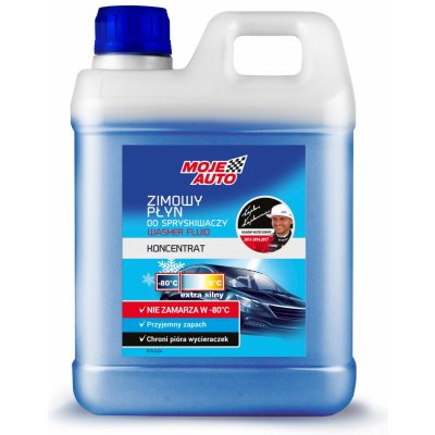 Moje Auto Zimní kapalina do ostřikovačů koncentrát -80°C 1 l – Zbozi.Blesk.cz