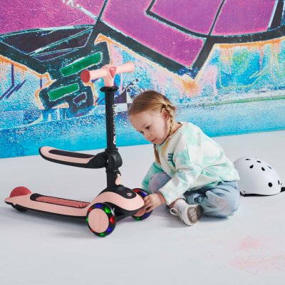 Kinderkraft a tříkolová HALLEY bílá – Sleviste.cz