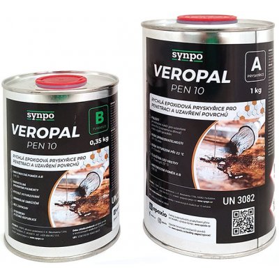 VEROPAL PEN Epoxidová penetrace na dřevo 1,35 kg (Epoxidová penetrace na dřevo pro uzavření pórů dřeva a eliminaci bublinek při odlévání stolu z epoxidové pryskyřice. 1,35 kg)