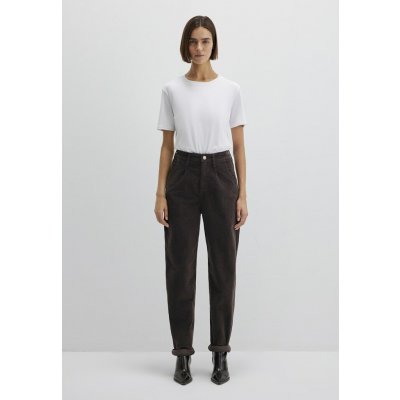 Mavi manžestrové kalhoty LAURA Baggy Fit M101153-91152 Hnědá – Zboží Mobilmania