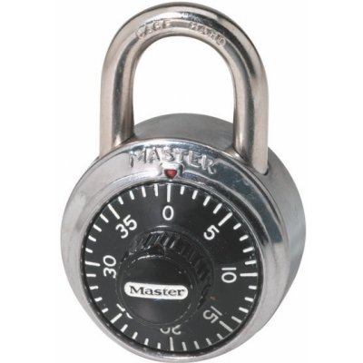 Master Lock 1503EURD černý – Zboží Mobilmania