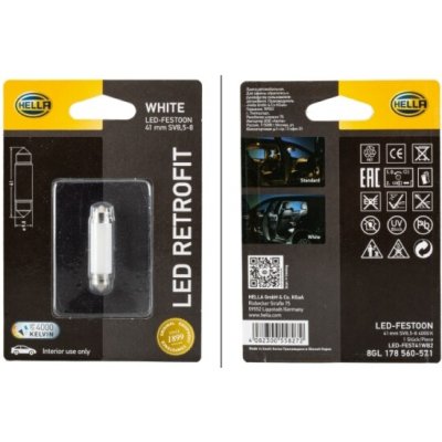 Žárovka, osvětlení motorového prostoru HELLA 8GL 178 560-571 (8GL178560571) – Hledejceny.cz